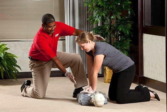 red cross cpr trainers