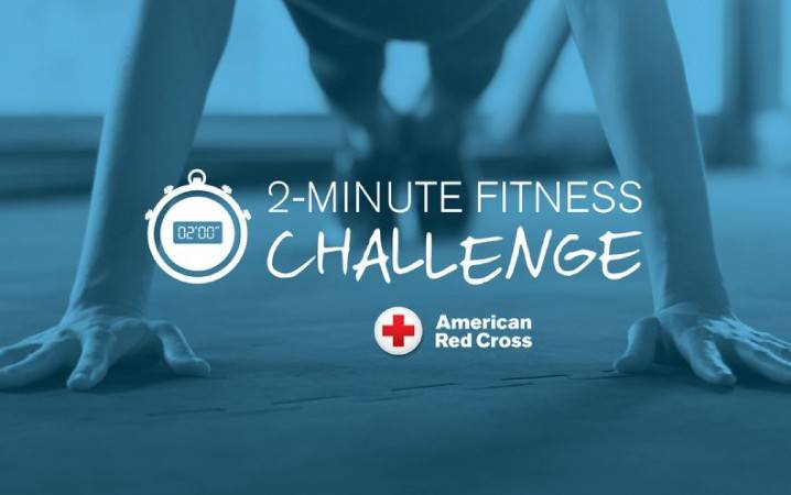 American Red Cross - 2 Minute Fitness Challenge