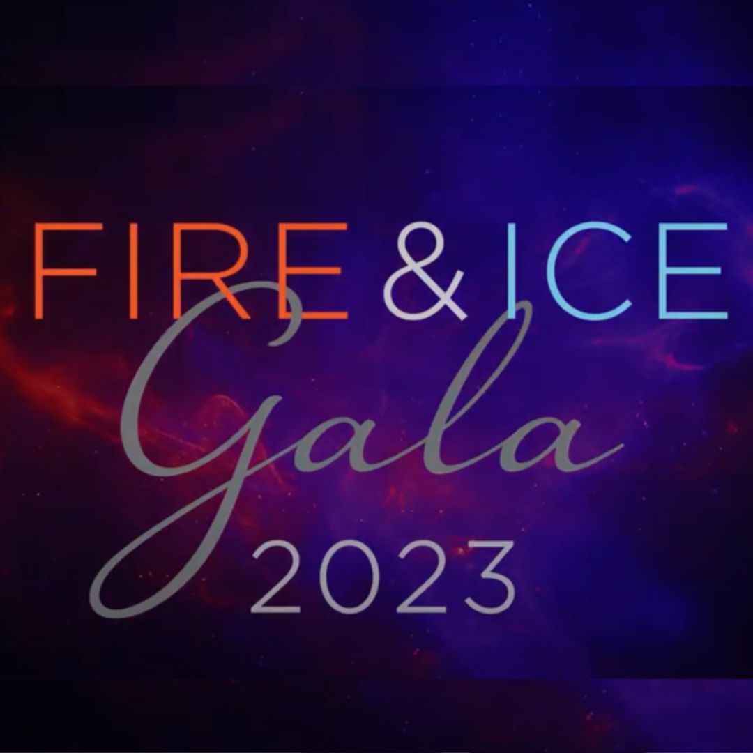 fire and ice gala 2023 graphic