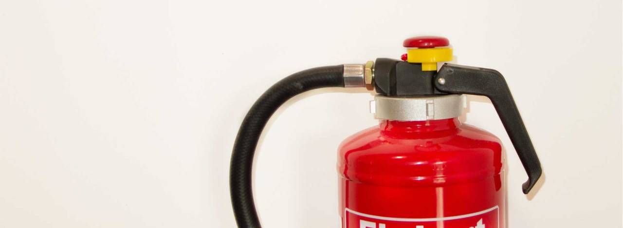 Home fire safety extinguisher